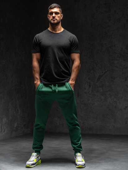 Men's Jogger Sweatpants Green Bolf XW01-C