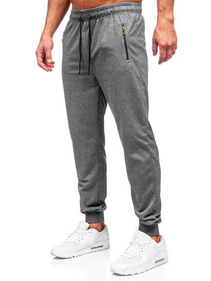 Men's Jogger Sweatpants Grey Bolf JX6107