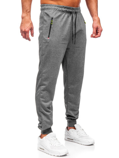 Men's Jogger Sweatpants Grey Bolf JX6107