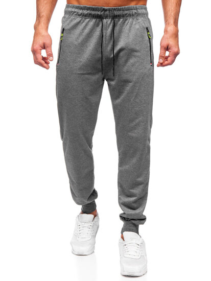 Men's Jogger Sweatpants Grey Bolf JX6107