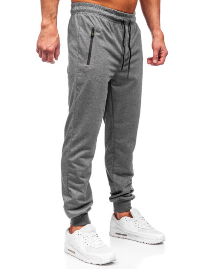 Men's Jogger Sweatpants Grey Bolf JX6109