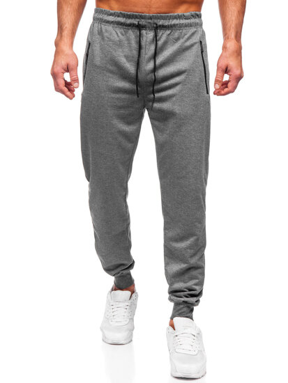 Men's Jogger Sweatpants Grey Bolf JX6109