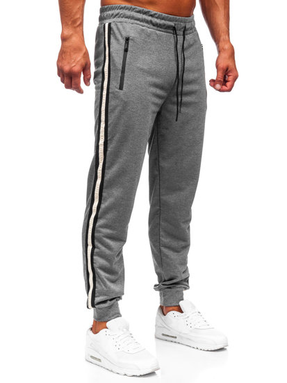 Men's Jogger Sweatpants Grey Bolf JX6156