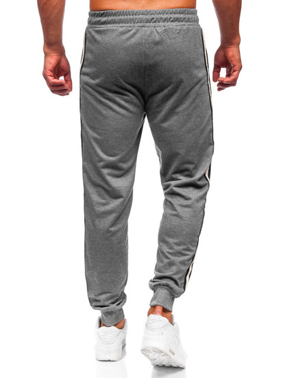 Men's Jogger Sweatpants Grey Bolf JX6156