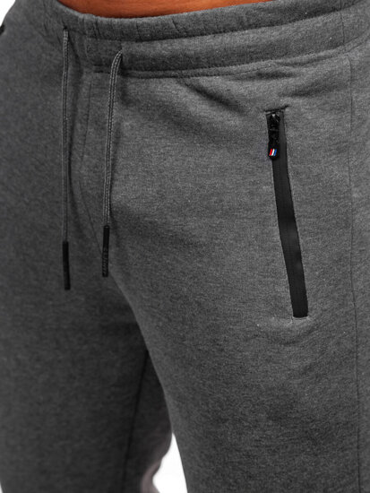 Men's Jogger Sweatpants Grey Bolf JX9816