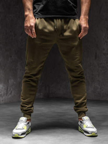 Men's Jogger Sweatpants Khaki Bolf XW01-C