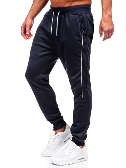 Men's Jogger Sweatpants Navy Blue Bolf 8K201