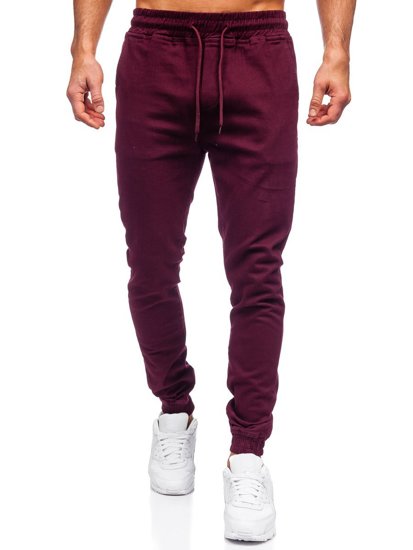 Men's Joggers Claret Bolf 707