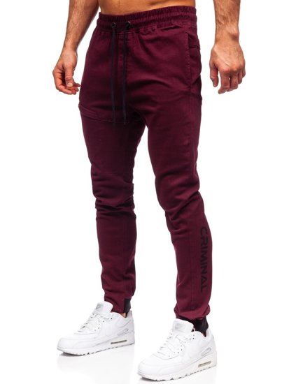 Men's Joggers Claret Bolf B11119