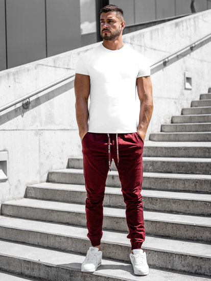 Men’s Joggers Claret Bolf KA951