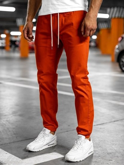 Men's Joggers Dark Orange Bolf 1145