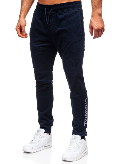 Men's Joggers Navy Blue Bolf B11119