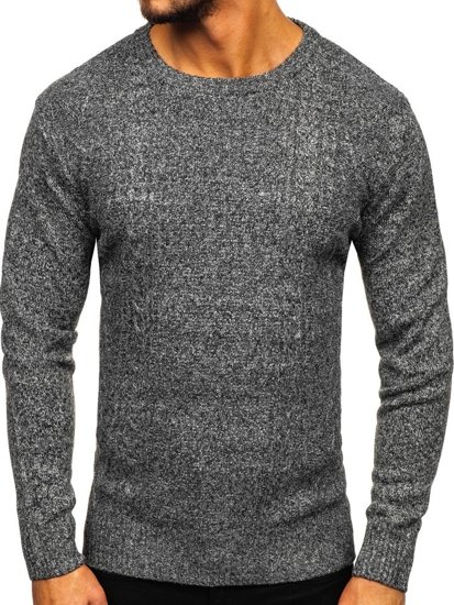 Men's Jumper Grey Bolf H1937