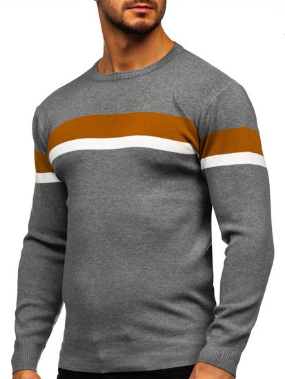 Men's Jumper Grey Bolf H2072