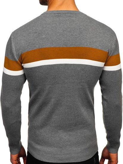 Men's Jumper Grey Bolf H2072