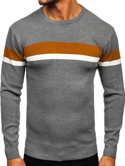 Men's Jumper Grey Bolf H2072