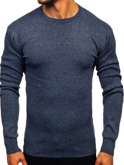 Men's Jumper Navy Blue Bolf 8364