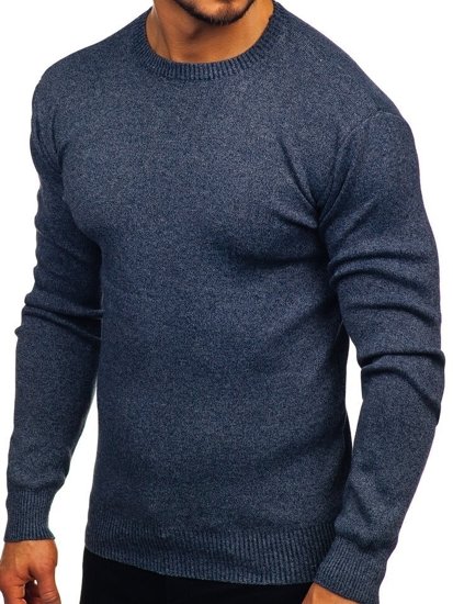 Men's Jumper Navy Blue Bolf 8364