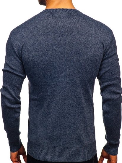 Men's Jumper Navy Blue Bolf 8364