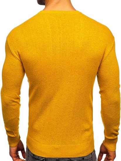 Men's Jumper Yellow Bolf 0001