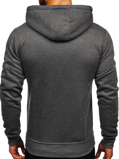 Men's Kangaroo Hoodie Anthracite Bolf 2009