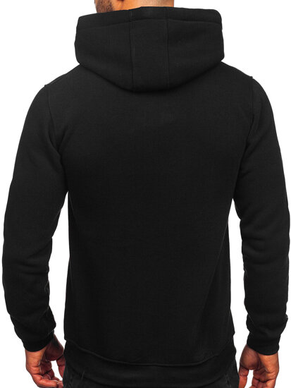 Men's Kangaroo Hoodie Black Bolf MB001