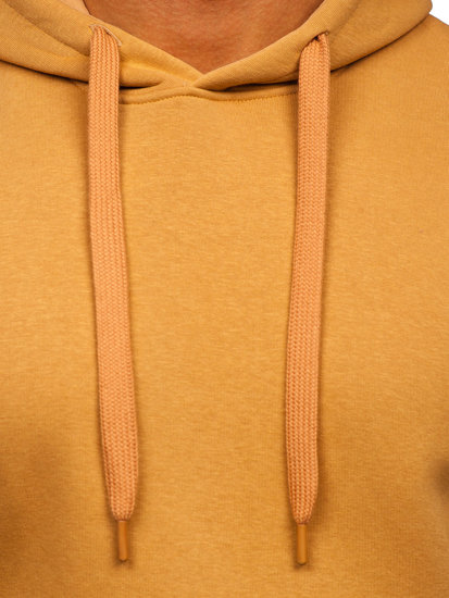 Men's Kangaroo Hoodie Brown Bolf 1004