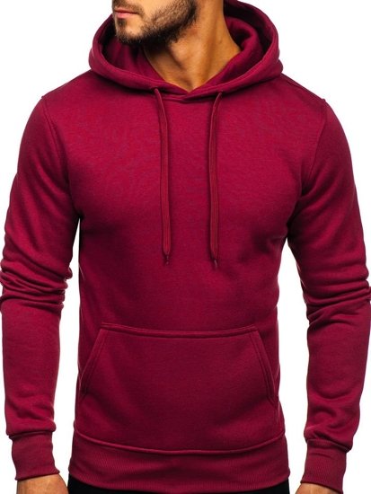 Men's Kangaroo Hoodie Dark Claret Bolf 2009