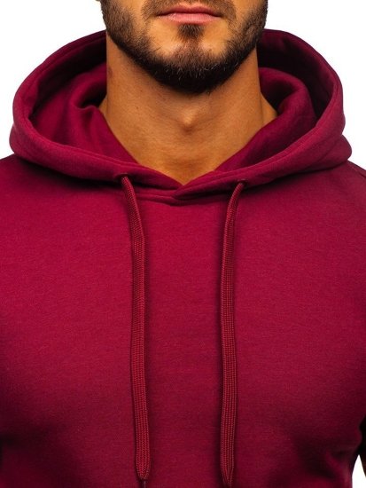 Men's Kangaroo Hoodie Dark Claret Bolf 2009