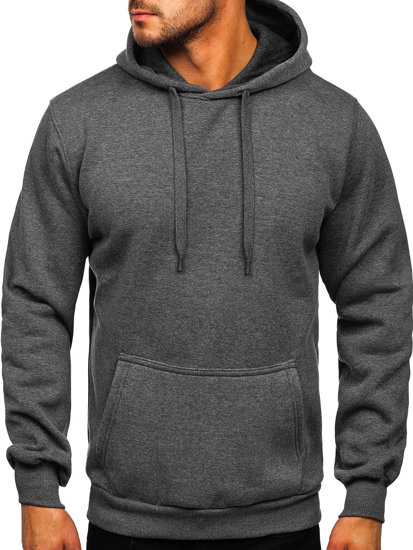 Men's Kangaroo Hoodie Graphite Bolf 1004