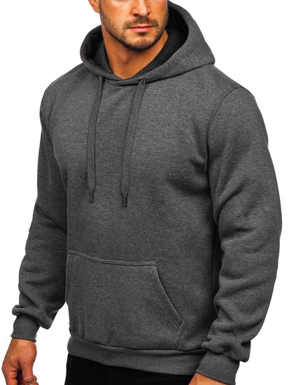 Men's Kangaroo Hoodie Graphite Bolf 1004