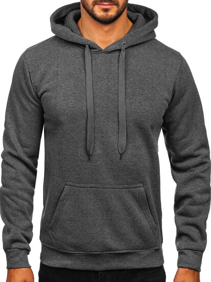 Men's Kangaroo Hoodie Graphite Bolf MB001