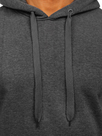 Men's Kangaroo Hoodie Graphite Bolf MB001