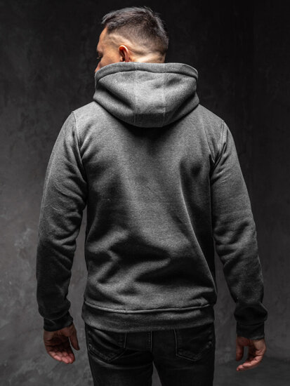 Men's Kangaroo Hoodie Graphite Bolf MB001A1