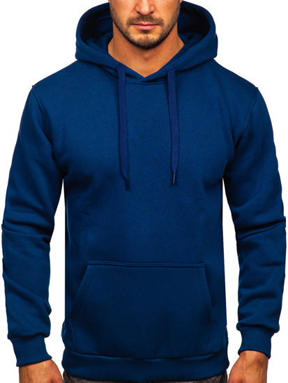 Men's Kangaroo Hoodie Indigo Bolf 1004