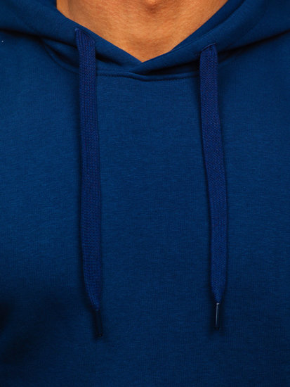 Men's Kangaroo Hoodie Indigo Bolf 1004