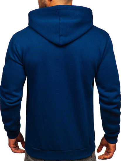 Men's Kangaroo Hoodie Indigo Bolf 1004