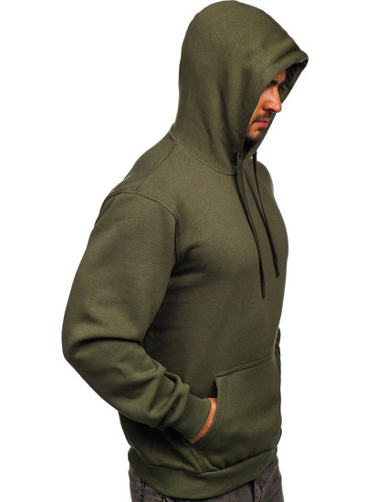 Men's Kangaroo Hoodie Khaki Bolf 1004