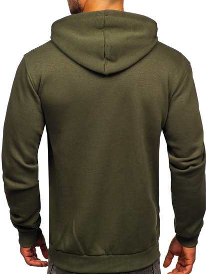 Men's Kangaroo Hoodie Khaki Bolf 1004