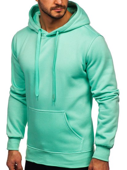 Men's Kangaroo Hoodie Mint Bolf 2009-61