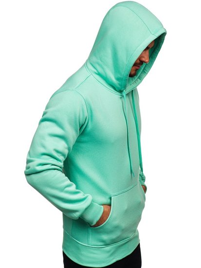 Men's Kangaroo Hoodie Mint Bolf 2009-61