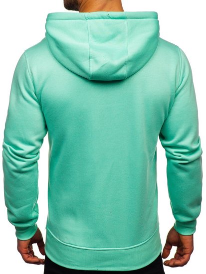 Men's Kangaroo Hoodie Mint Bolf 2009-61