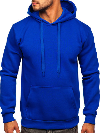 Men's Kangaroo Hoodie Royal Blue Bolf 1004