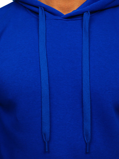 Men's Kangaroo Hoodie Royal Blue Bolf 1004