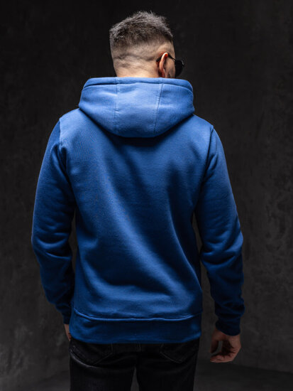 Men's Kangaroo Hoodie Royal Blue Bolf 2009A1