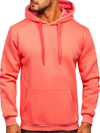 Men's Kangaroo Hoodie Salmon Bolf 1004