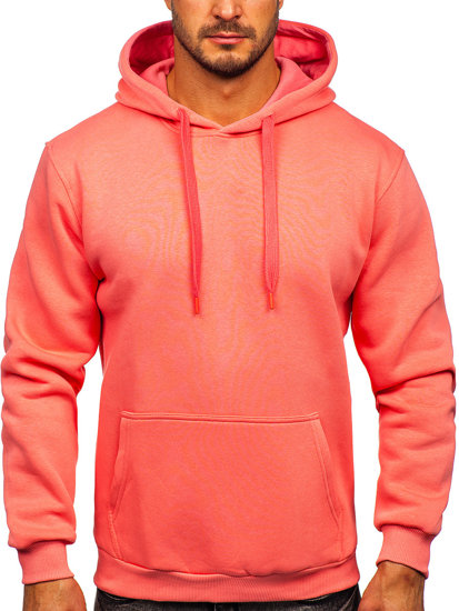 Men's Kangaroo Hoodie Salmon Bolf 1004