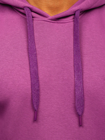 Men's Kangaroo Hoodie Violet Bolf 1004