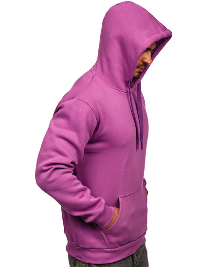 Men's Kangaroo Hoodie Violet Bolf 1004