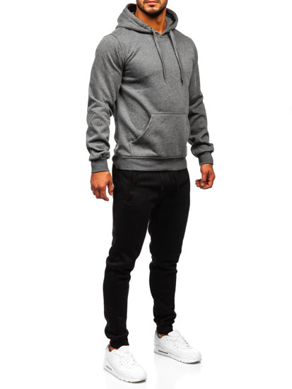 Men's Kangaroo Tracksuit Anthracite Bolf D002